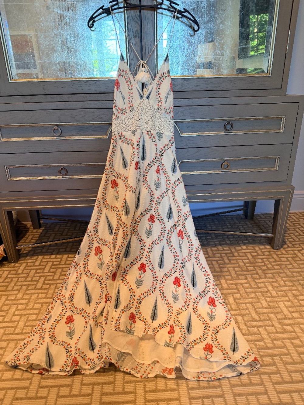 NIBIMTK ISABELLA DRESS IN VINYARD FLORAL